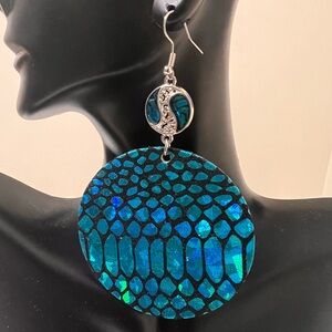 Large bold statement earrings